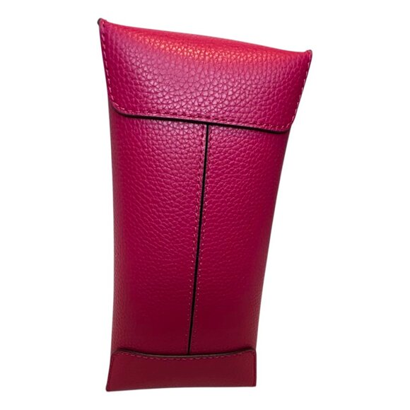 Michael Kors Mercer medium pebbled leather crossbody bag in a dark raspberry - Picture 6 of 9